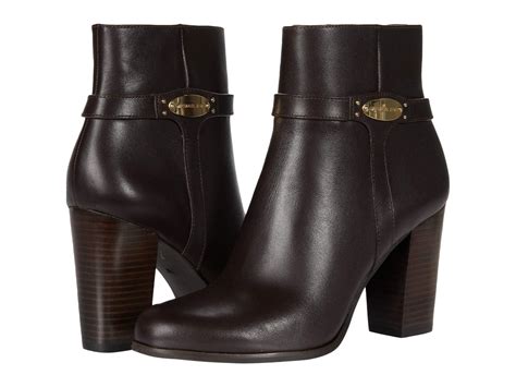 finley flat leather boot michael michael kors|Finley Leather Ankle Boot .